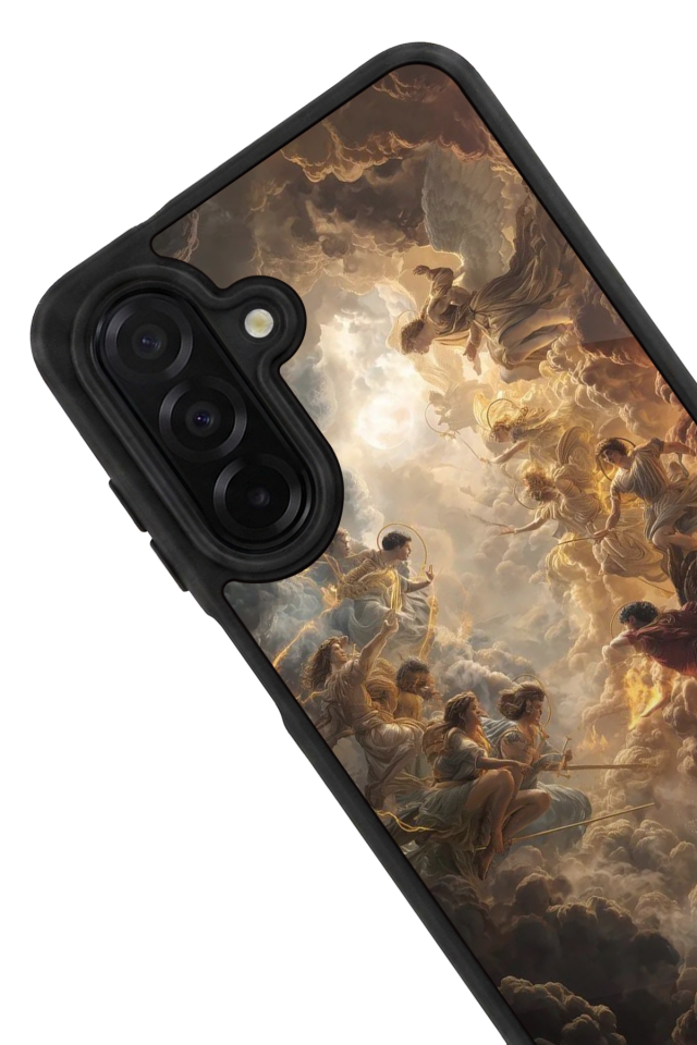 Samsung Galaxy A26 Uyumlu Melek Tasarımlı Glossy Premium Kılıf