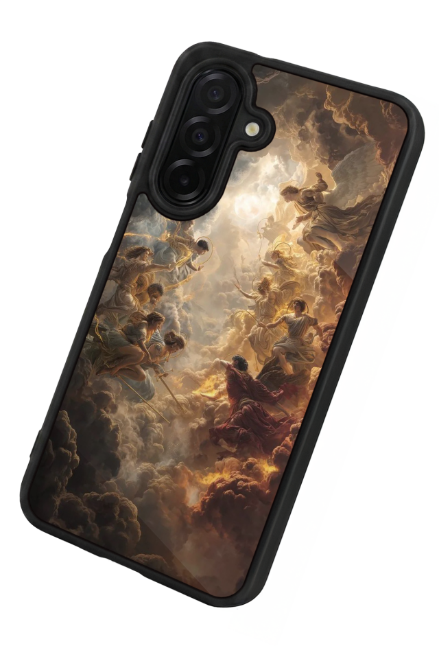 Samsung Galaxy A26 Uyumlu Melek Tasarımlı Glossy Premium Kılıf