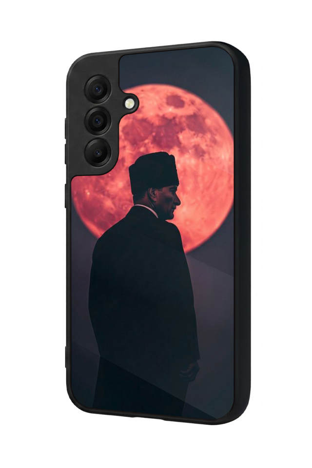 Samsung Galaxy A17 Uyumlu Mustafa Kemal Ataturk Tasarımlı Glossy Premium Kılıf