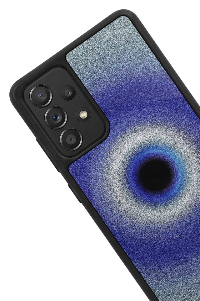 Samsung Galaxy A72 Uyumlu Nazar Tasarımlı Glossy Premium Kılıf