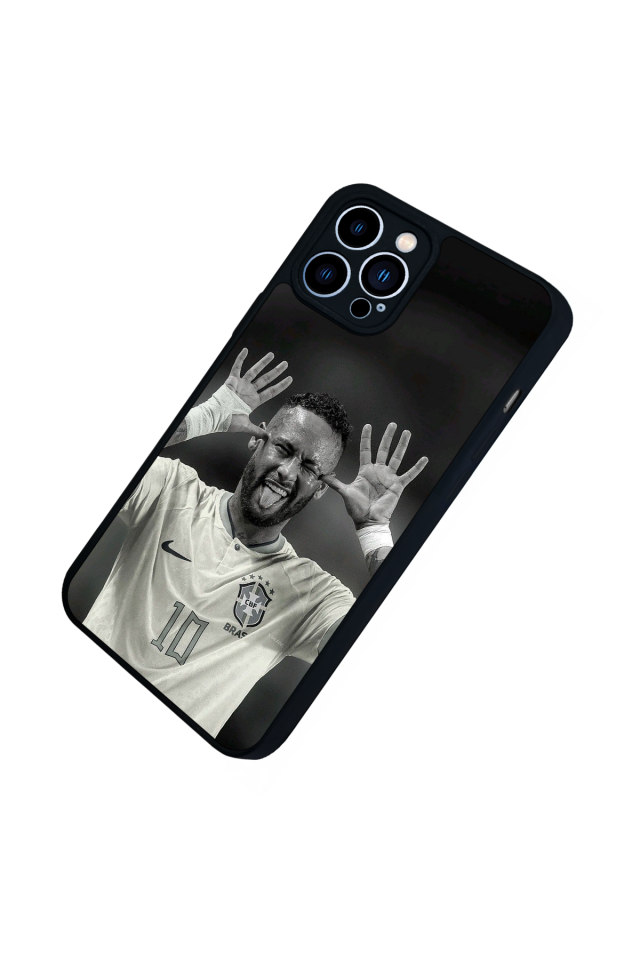iPhone 12 Pro Max Uyumlu Neymar Tasarımlı Glossy Premium Kılıf