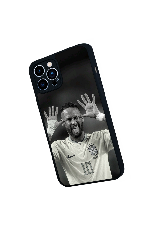 iPhone 12 Pro Max Uyumlu Neymar Tasarımlı Glossy Premium Kılıf