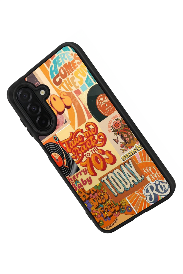 Samsung Galaxy A56 Uyumlu Poster Tasarımlı Glossy Premium Kılıf