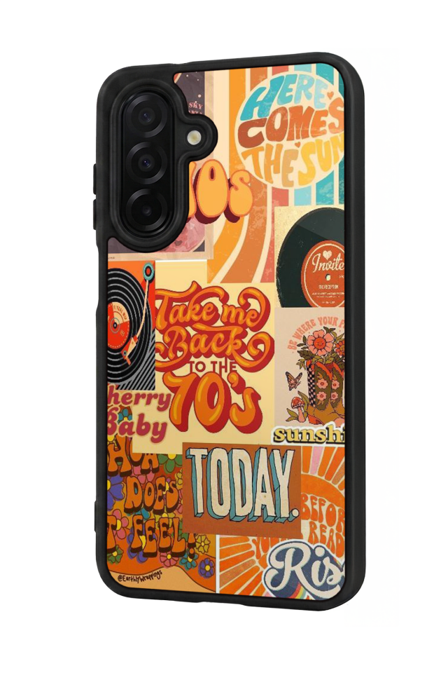 Samsung Galaxy A56 Uyumlu Poster Tasarımlı Glossy Premium Kılıf