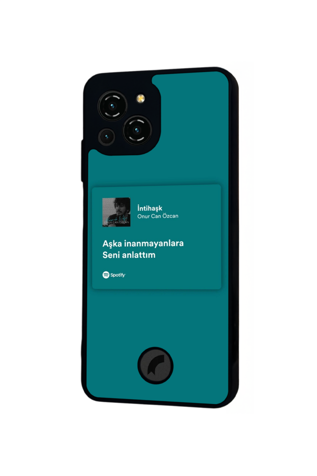 Reeder S23 Pro Max Uyumlu Sarki Sozleri Tasarımlı Glossy Premium Kılıf