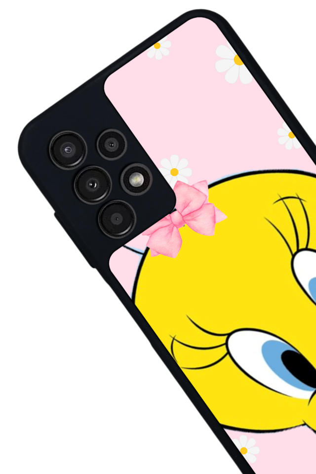 Samsung Galaxy A23 Uyumlu Tweety Tasarımlı Glossy Premium Kılıf