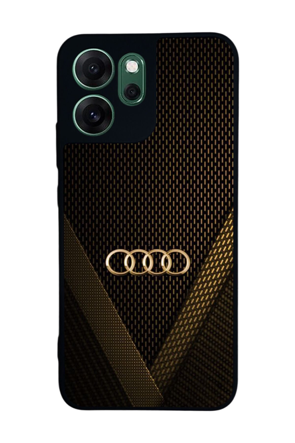 Oppo Reno 14F Uyumlu Audi Tasarımlı Glossy Premium Kılıf