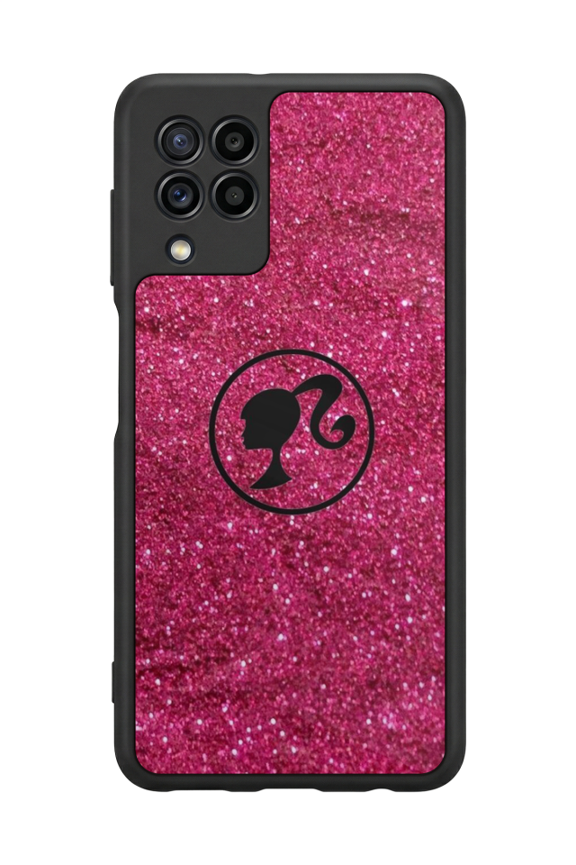 Samsung Galaxy M32 Uyumlu Barbie Tasarımlı Glossy Premium Kılıf