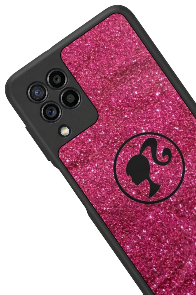 Samsung Galaxy M32 Uyumlu Barbie Tasarımlı Glossy Premium Kılıf