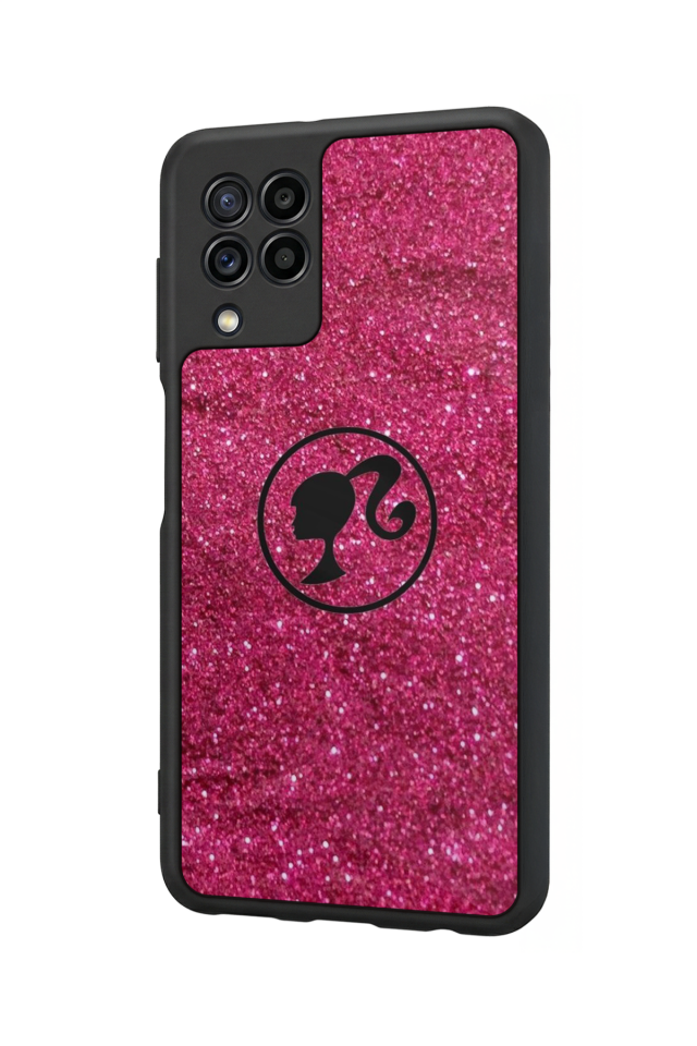 Samsung Galaxy M32 Uyumlu Barbie Tasarımlı Glossy Premium Kılıf