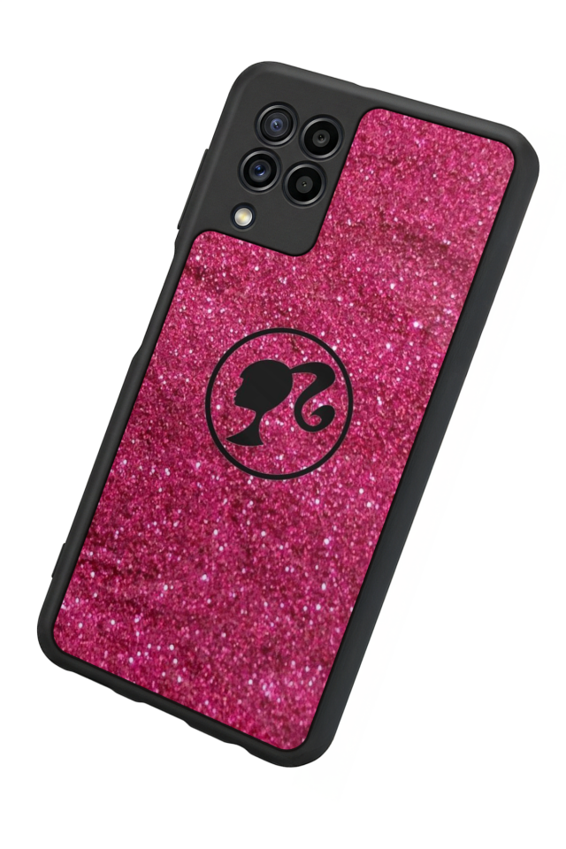 Samsung Galaxy M32 Uyumlu Barbie Tasarımlı Glossy Premium Kılıf
