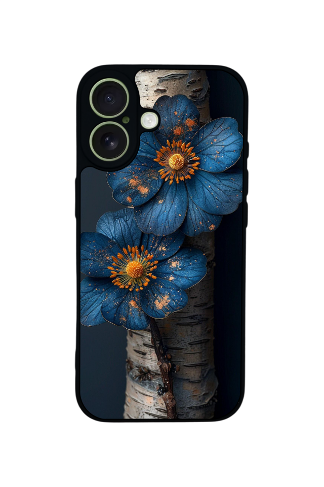 iPhone 17 Uyumlu Cicek Tasarımlı Glossy Premium Kılıf