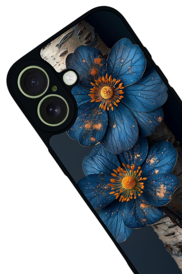 iPhone 17 Uyumlu Cicek Tasarımlı Glossy Premium Kılıf