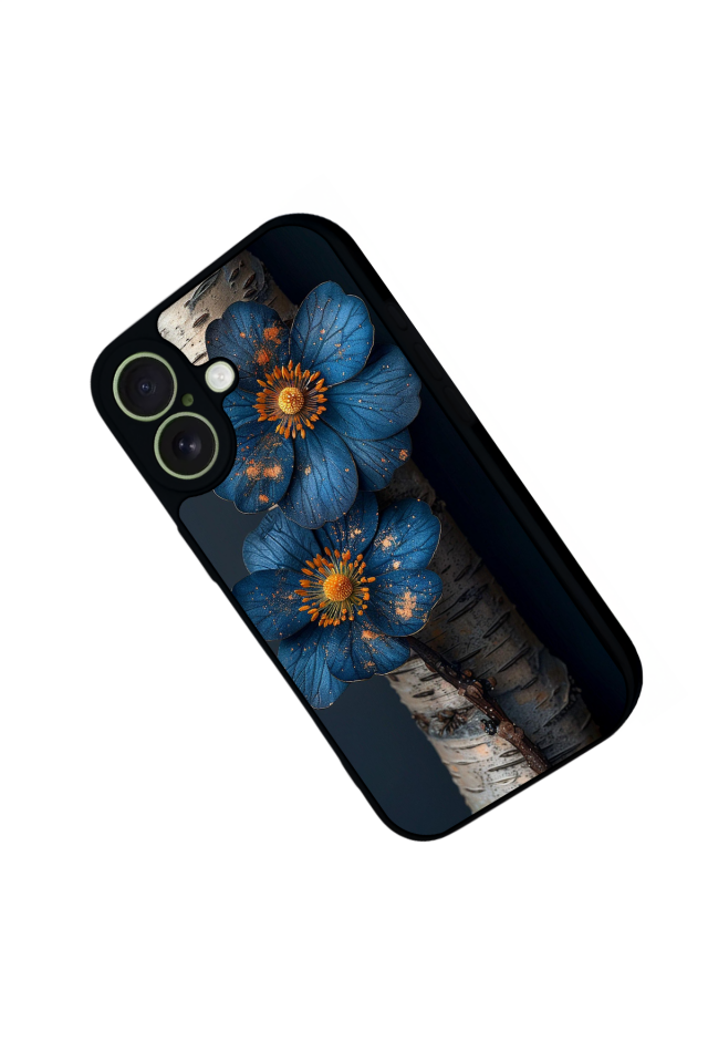 iPhone 17 Uyumlu Cicek Tasarımlı Glossy Premium Kılıf