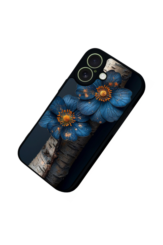 iPhone 17 Uyumlu Cicek Tasarımlı Glossy Premium Kılıf