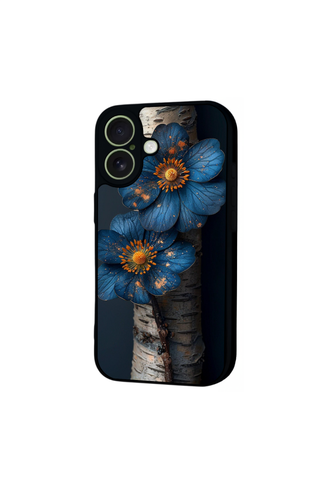 iPhone 17 Uyumlu Cicek Tasarımlı Glossy Premium Kılıf