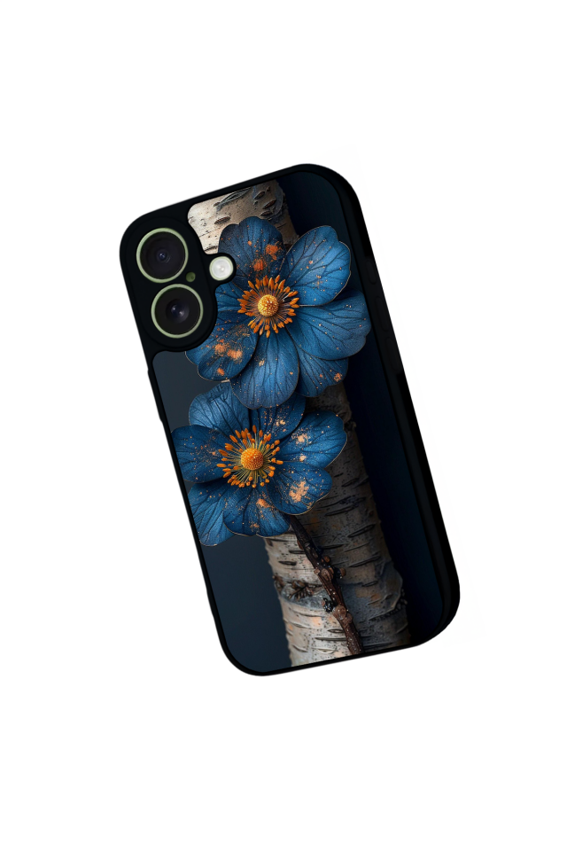 iPhone 17 Uyumlu Cicek Tasarımlı Glossy Premium Kılıf