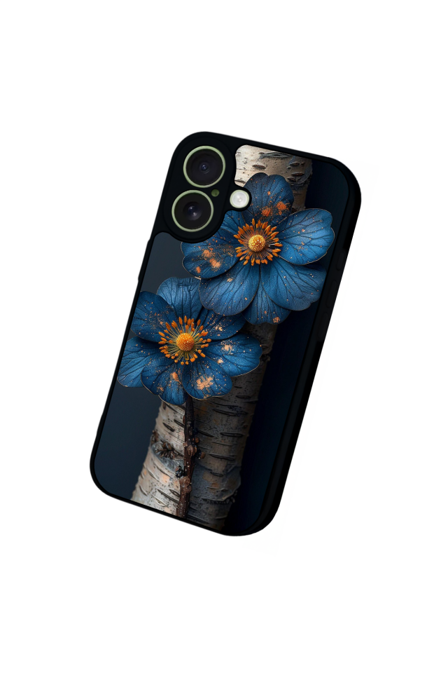 iPhone 17 Uyumlu Cicek Tasarımlı Glossy Premium Kılıf