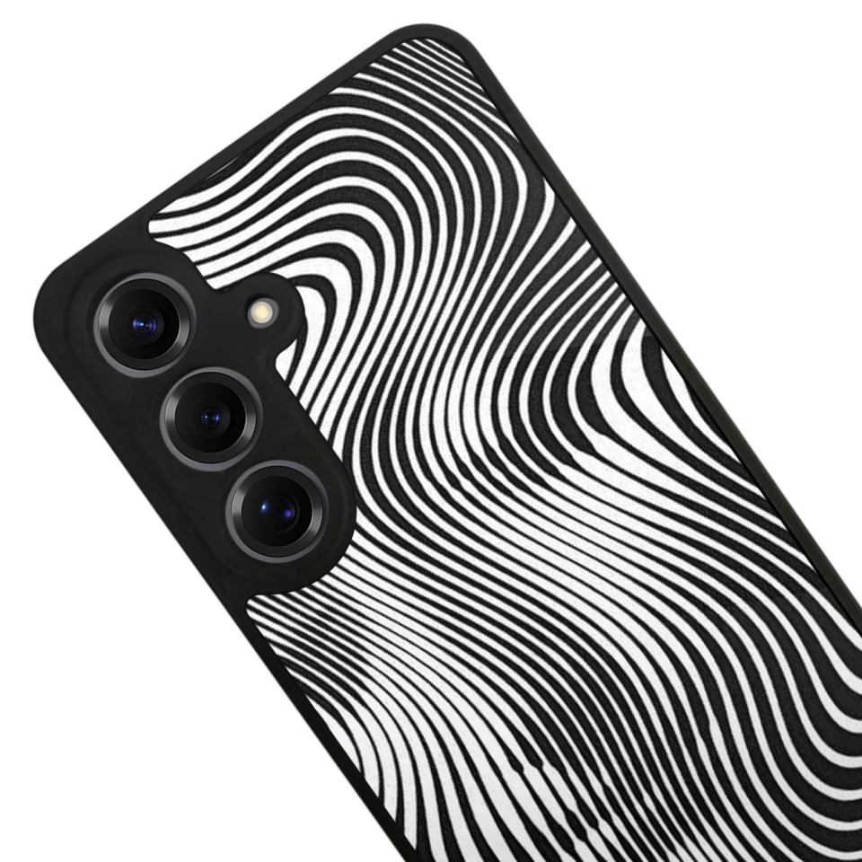 Samsung Galaxy S25 Uyumlu Çizgi Sanatı Tasarımlı Glossy Premium Kılıf
