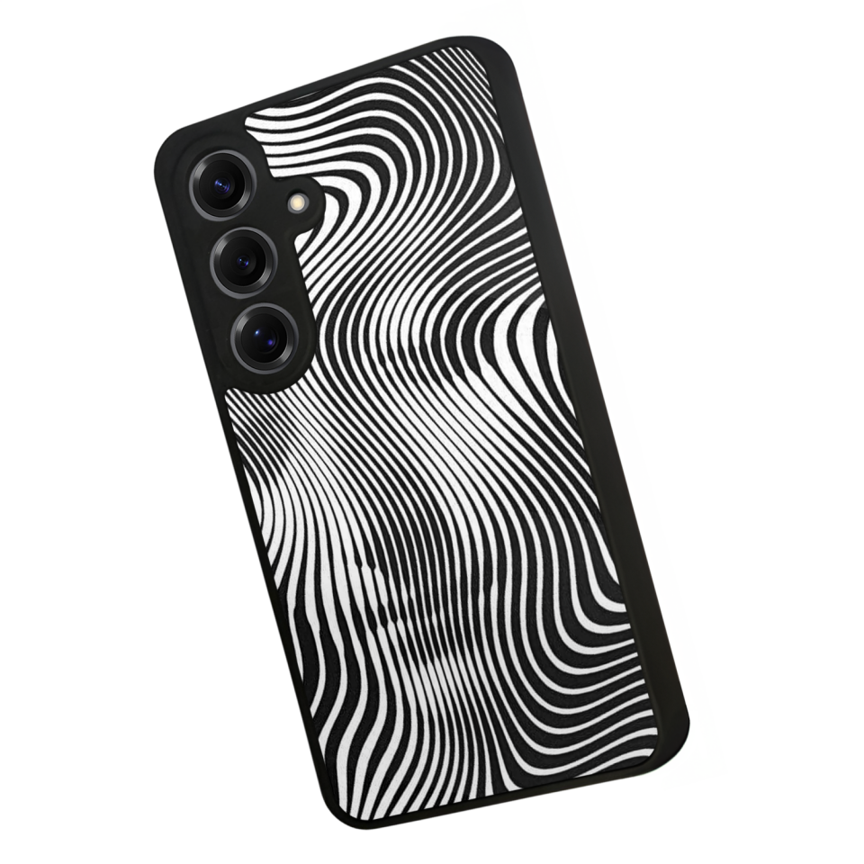 Samsung Galaxy S25 Uyumlu Çizgi Sanatı Tasarımlı Glossy Premium Kılıf