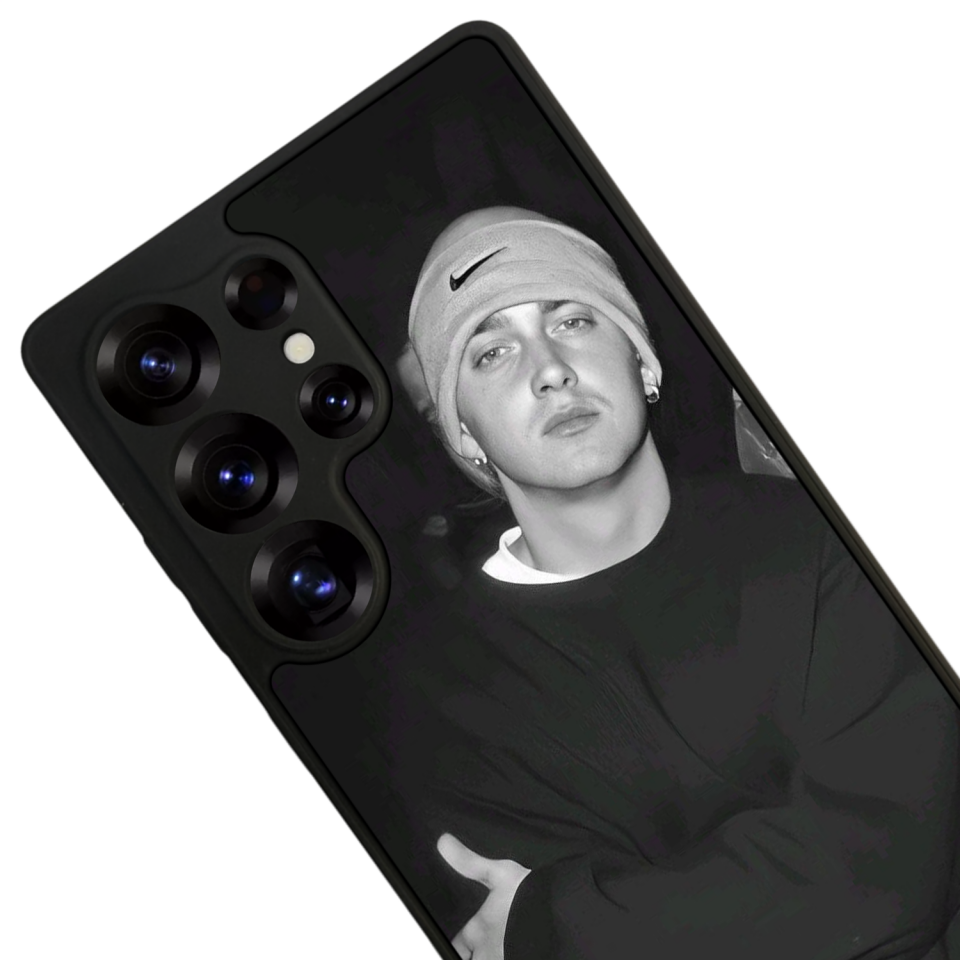 Samsung Galaxy S25 Ultra Uyumlu Eminem Tasarımlı Glossy Premium Kılıf