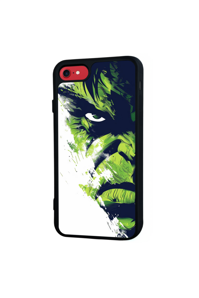 iPhone 8 Uyumlu Hulk Tasarımlı Glossy Premium Kılıf