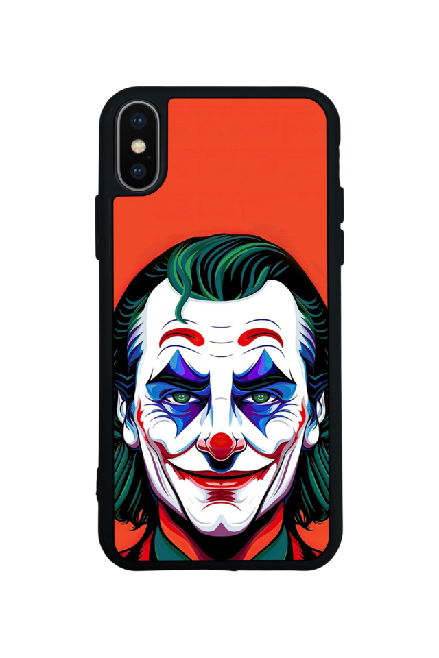 iPhone XS Max Uyumlu Joker Tasarımlı Glossy Premium Kılıf
