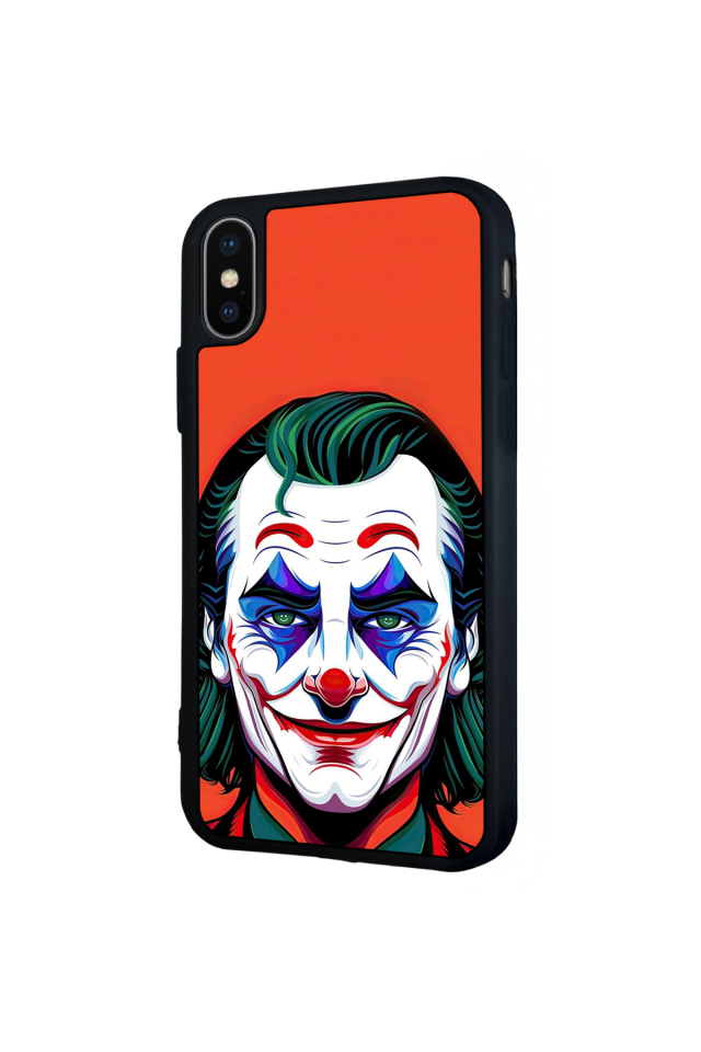 iPhone XS Max Uyumlu Joker Tasarımlı Glossy Premium Kılıf