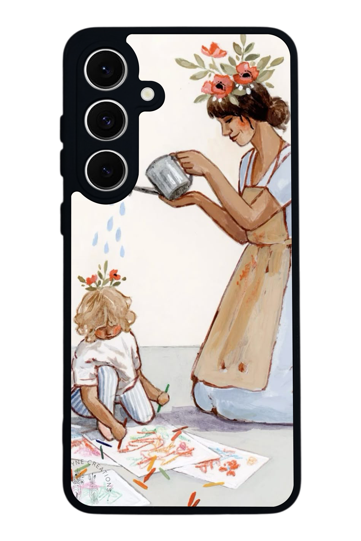 Samsung Galaxy A16 Uyumlu Kalp Love Tasarımlı Glossy Premium Kılıf