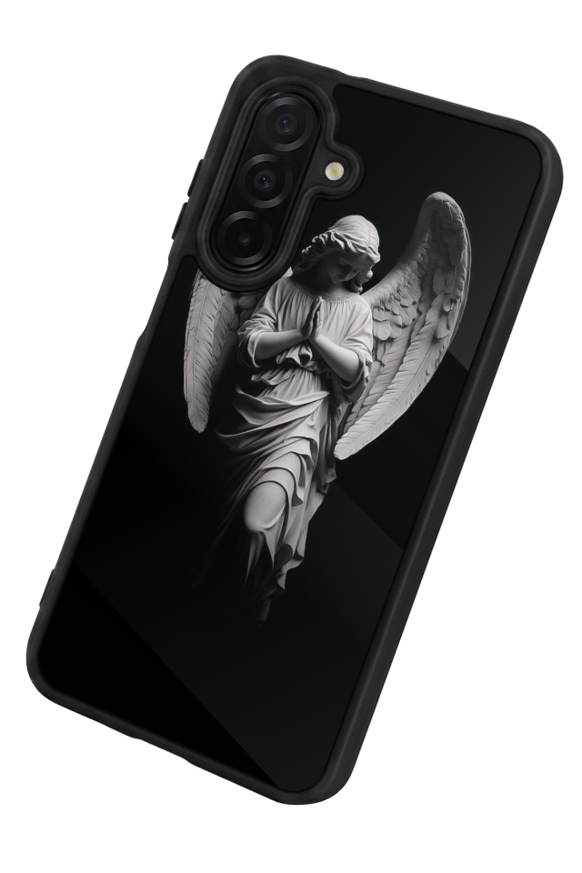 Samsung Galaxy A26 Uyumlu Melek Tasarımlı Glossy Premium Kılıf