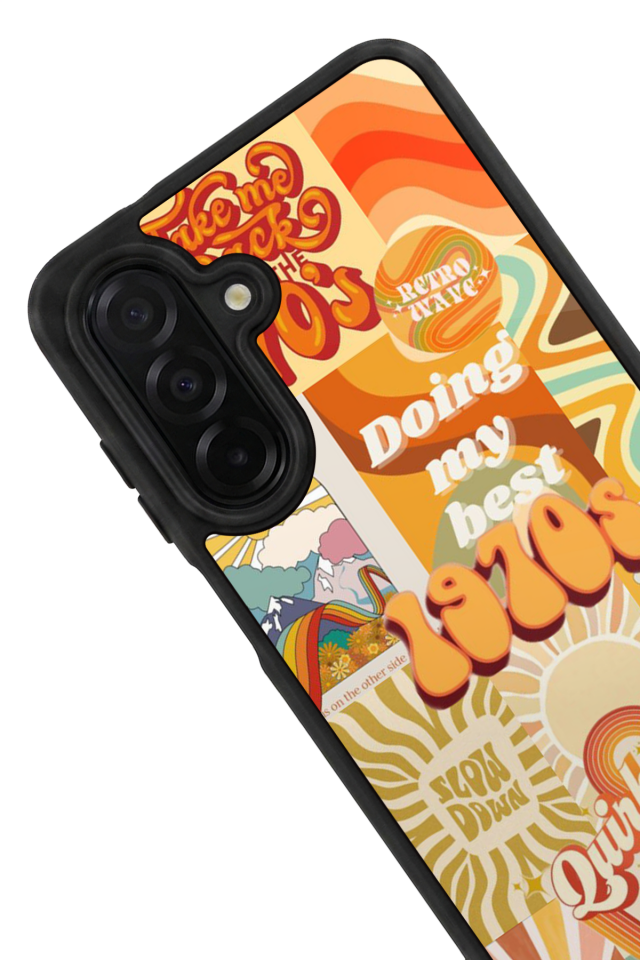 Samsung Galaxy A56 Uyumlu Poster Tasarımlı Glossy Premium Kılıf