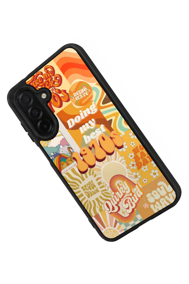 Samsung Galaxy A56 Uyumlu Poster Tasarımlı Glossy Premium Kılıf