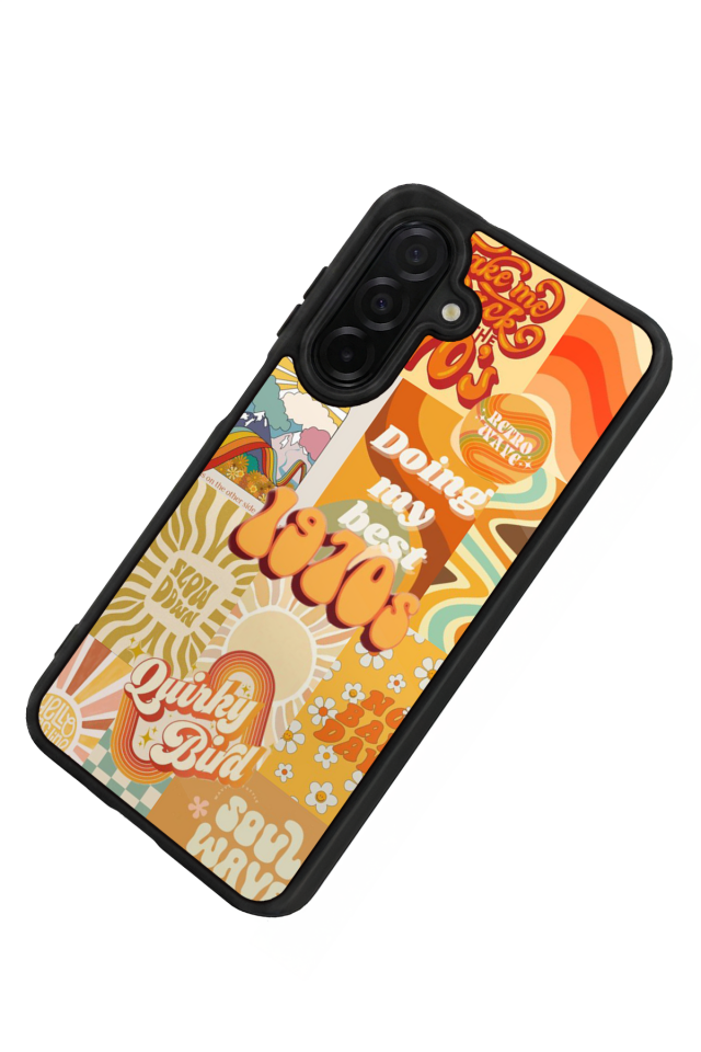 Samsung Galaxy A56 Uyumlu Poster Tasarımlı Glossy Premium Kılıf