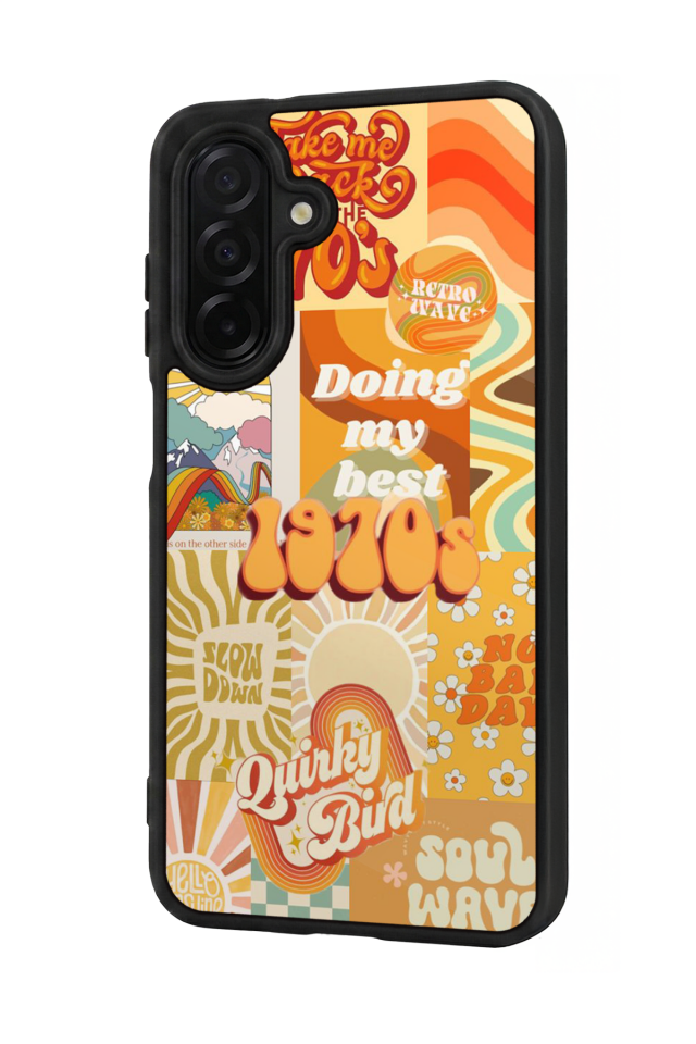 Samsung Galaxy A56 Uyumlu Poster Tasarımlı Glossy Premium Kılıf