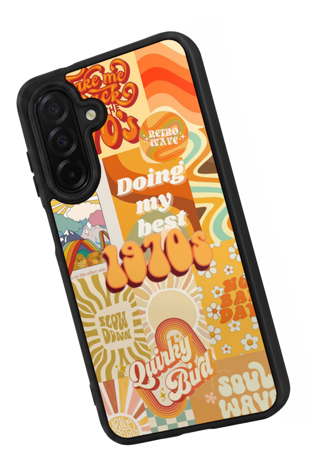 Samsung Galaxy A56 Uyumlu Poster Tasarımlı Glossy Premium Kılıf