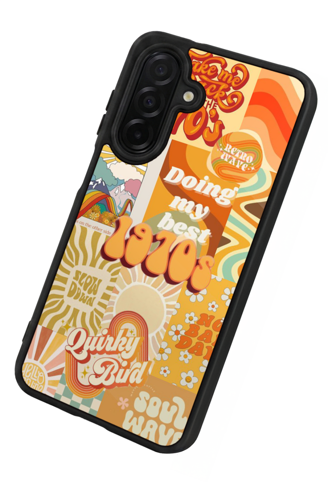 Samsung Galaxy A56 Uyumlu Poster Tasarımlı Glossy Premium Kılıf