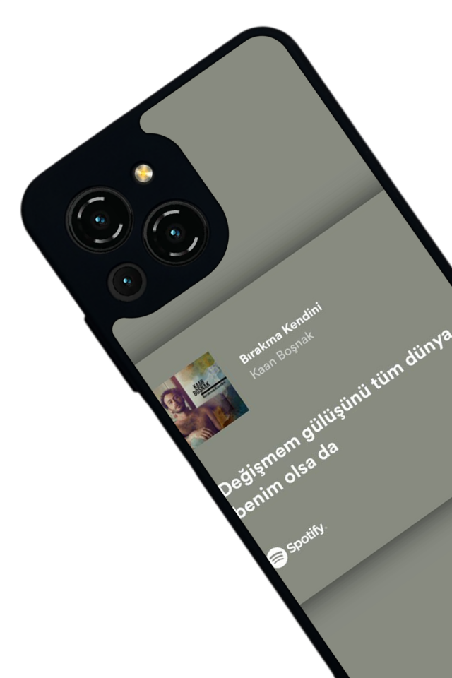 Reeder S23 Pro Max Uyumlu Sarki Sozleri Tasarımlı Glossy Premium Kılıf