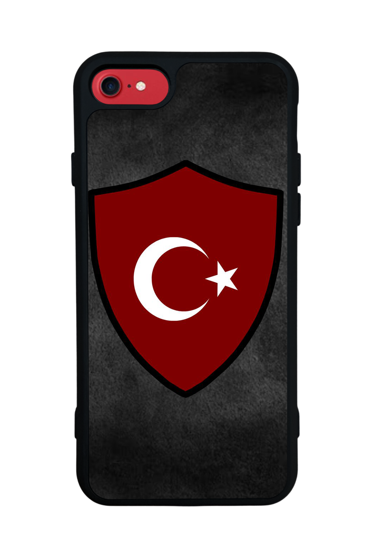iPhone SE Uyumlu Türk Bayragi Tasarımlı Glossy Premium Kılıf