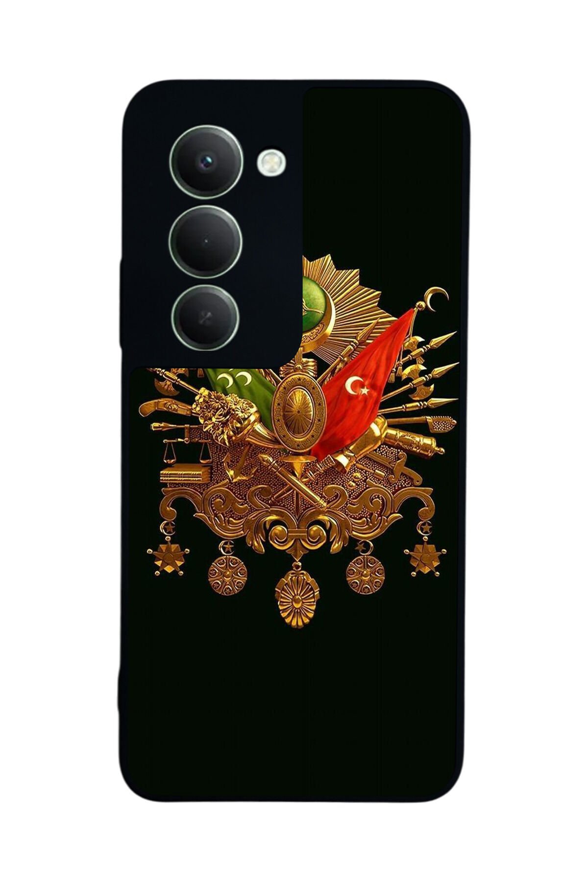 Xiaomi Redmi 15 5G Uyumlu Osmanli Tugrasi Tasarımlı Glossy Premium Kılıf