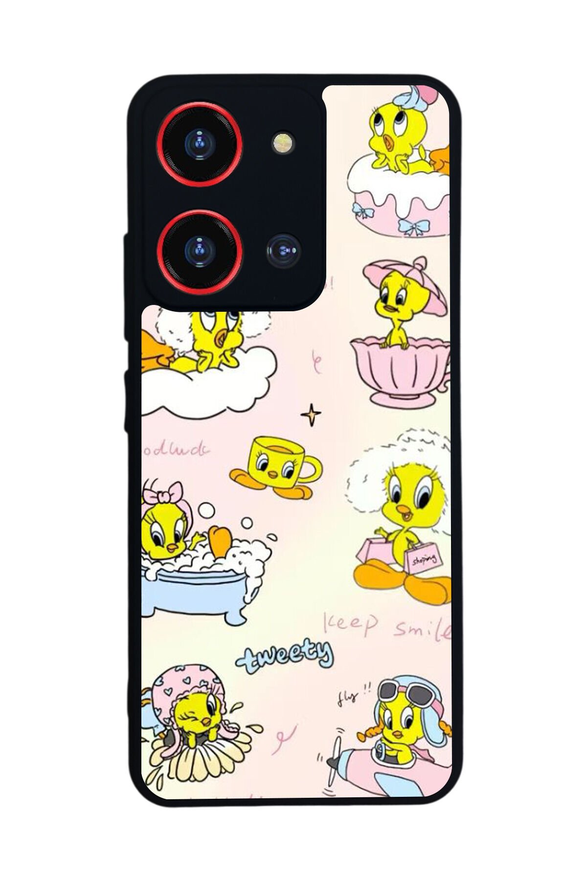 Reeder S19 Max Pro S ZOOM Uyumlu tweety Tasarımlı Glossy Premium Kılıf