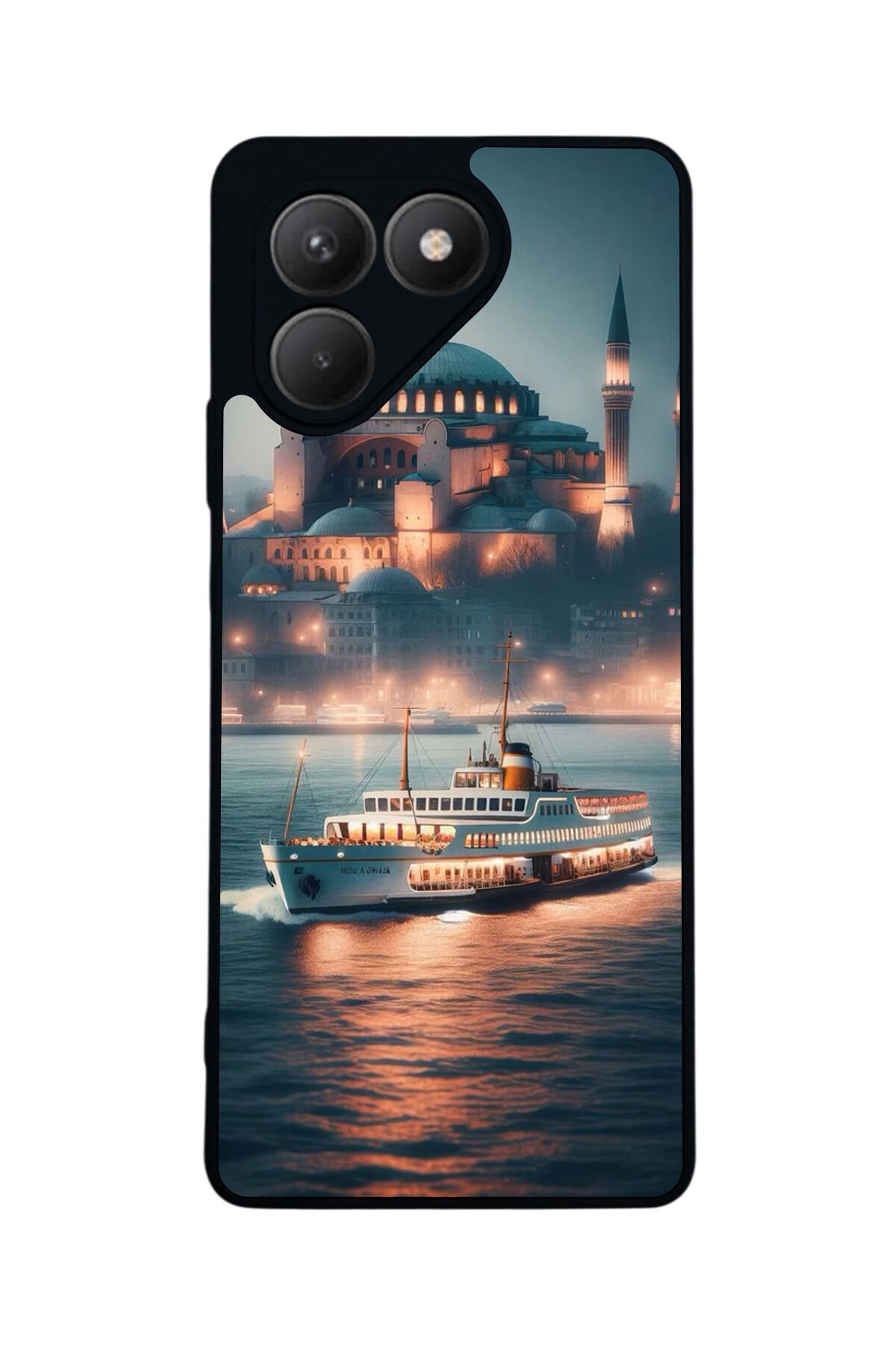 Tecno Pova 7 Mat Uyumlu Siyah Kılıf – Yumuşak Silikon, Koruyucu, Şok Emici Kapak