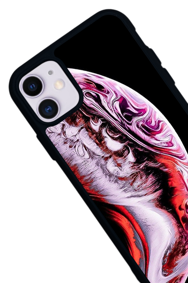 iPhone 11 Uyumlu Ay Tasarımlı Glossy Premium Kılıf