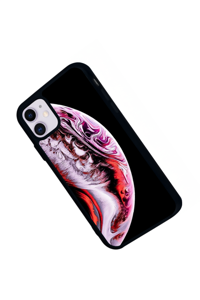 iPhone 11 Uyumlu Ay Tasarımlı Glossy Premium Kılıf