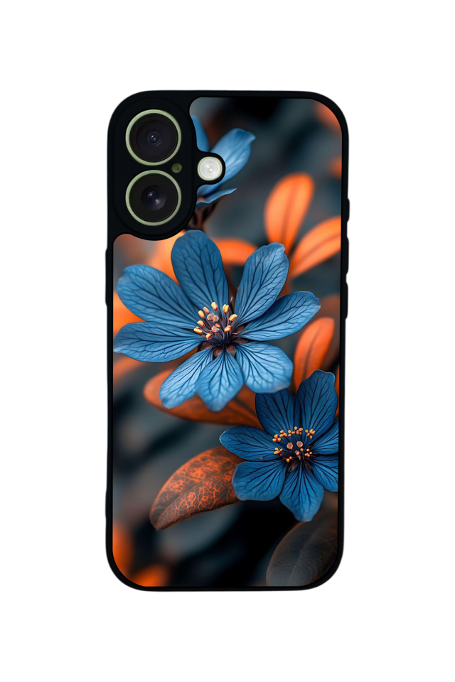 iPhone 17 Uyumlu Cicek Tasarımlı Glossy Premium Kılıf