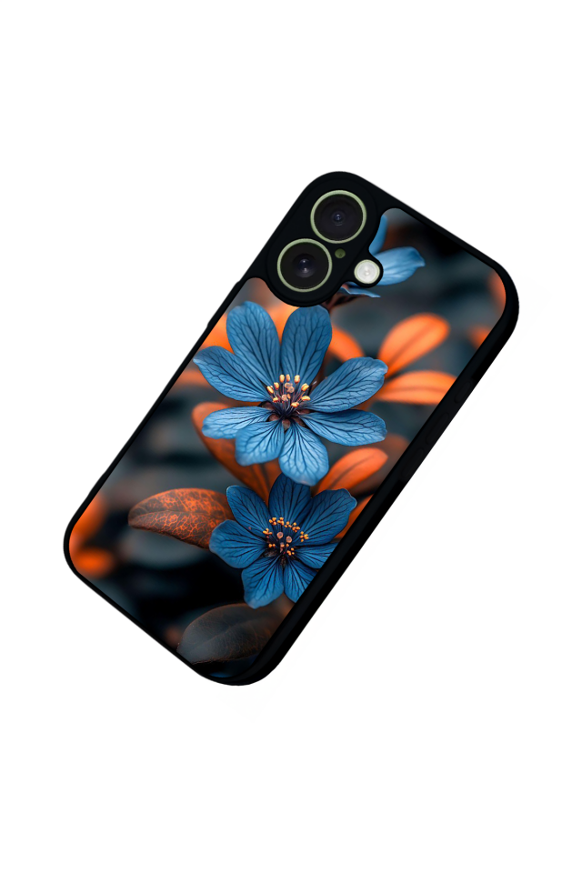 iPhone 17 Uyumlu Cicek Tasarımlı Glossy Premium Kılıf