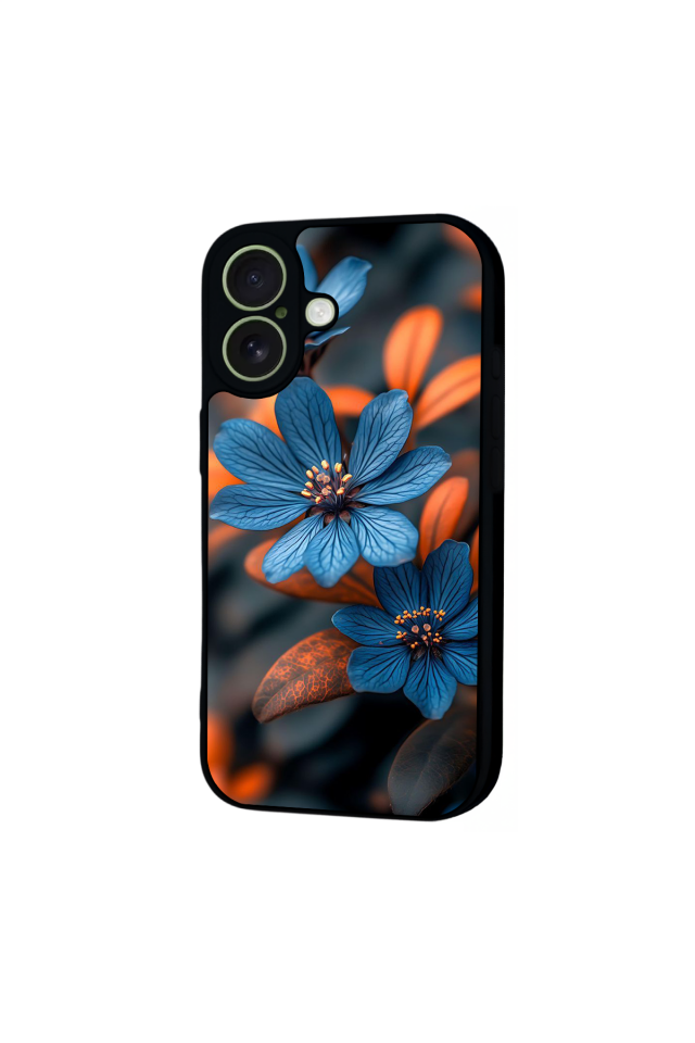 iPhone 17 Uyumlu Cicek Tasarımlı Glossy Premium Kılıf