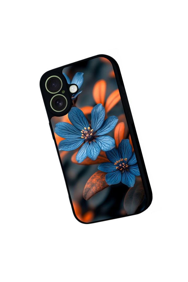 iPhone 17 Uyumlu Cicek Tasarımlı Glossy Premium Kılıf
