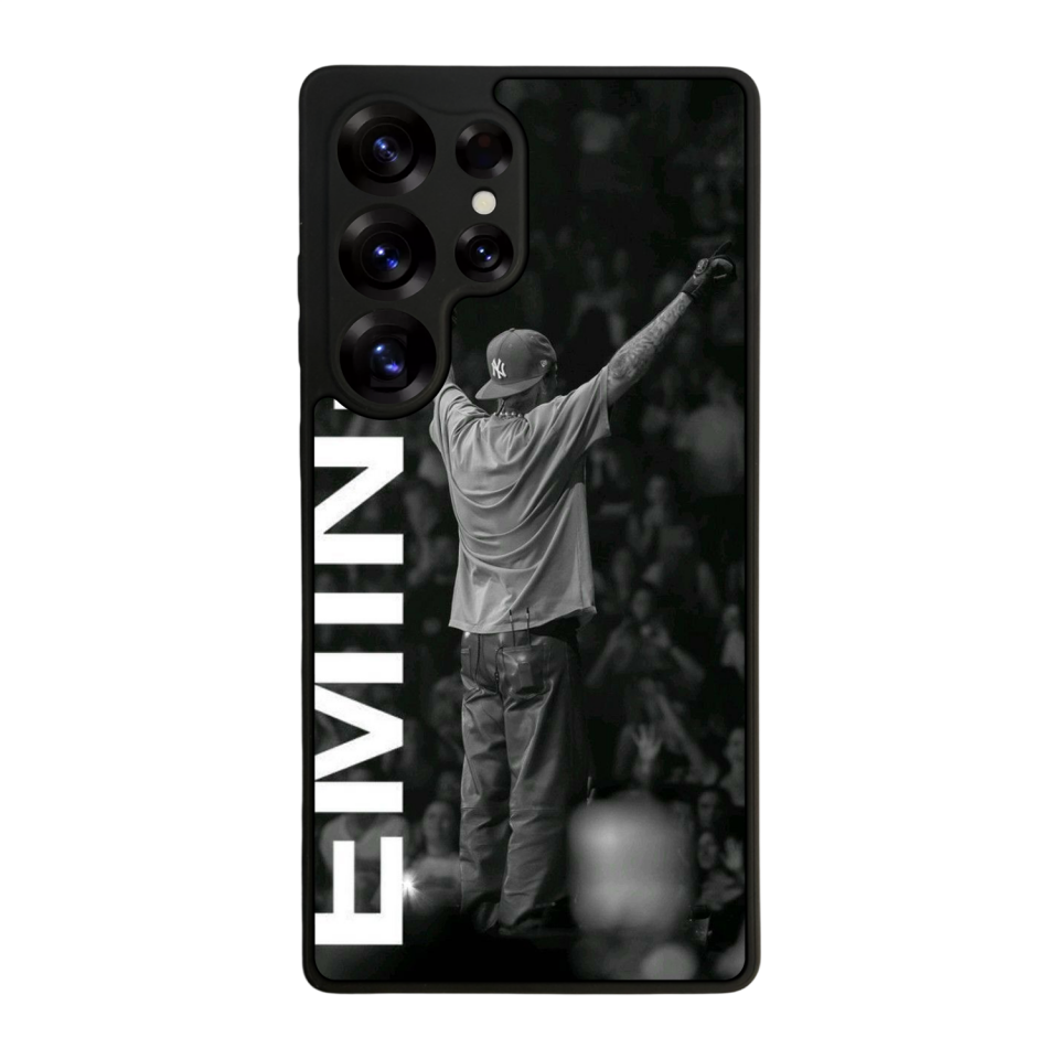 Samsung Galaxy S25 Ultra Uyumlu Eminem Tasarımlı Glossy Premium Kılıf