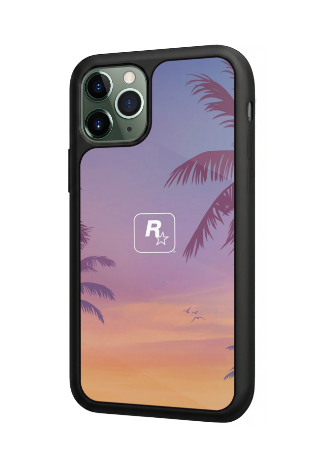 iPhone 11 Pro Max Uyumlu GTA Tasarımlı Glossy Premium Kılıf