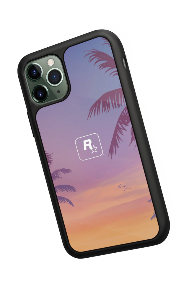 iPhone 11 Pro Max Uyumlu GTA Tasarımlı Glossy Premium Kılıf